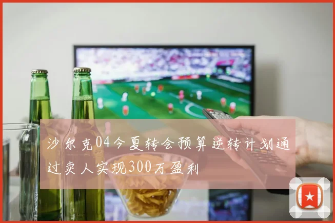 沙尔克04今夏转会预算逆转计划通过卖人实现300万盈利
